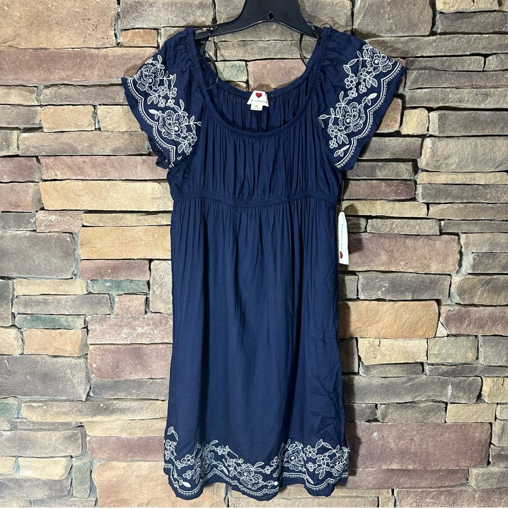 NWT One Clothing Flutter Sleeve Dress Sz XL